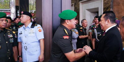 Hadiri Sertijab KASAD, Ketua MPR RI Bamsoet Ingatkan Netralitas TNI dalam Pemilu