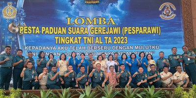 Koarmada RI Turut Meriahkan Lomba Pesparawi TNI AL Tahun 2023