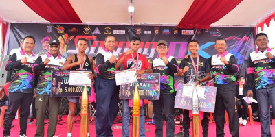 Prajurit Pasmar 3 Raih Juara di Ajang Sorong Run 10K