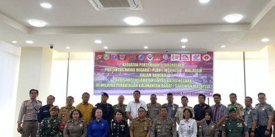 Antisipasi Kejahatan Transnasional, BNPP Gelar Dialog Bersama di PLBN Entikong