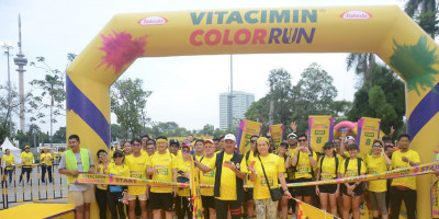 Vitacimin Color Run 2023 Diikuti Lebih 1000 Peserta 