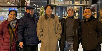 Kebahagiaan Ketua FORKOMA Hermawi F Taslim