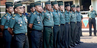 Peringatan ke 75 Hari Bela Negara, Korem 052/Wkr Gelar Upacara