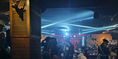 Puspomal, Yon Pom 1 Marinir Bersinergi Gelar Operasi Tempat Hiburan Malam
