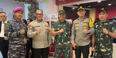 Danyonmarhanlan lII Jakarta Tinjau langsung Pengamanan Natal 2023 dan Tahun Baru 2024