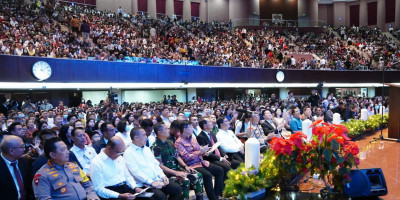 Kasum TNI dan Kapolri Tinjau Pengamanan Ibadah Misa Malam Natal 2023
