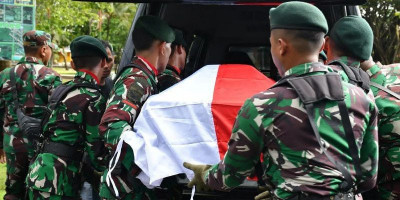 Satu Prajurit TNI Gugur Diserang Kelompok Separatis Teroris Papua