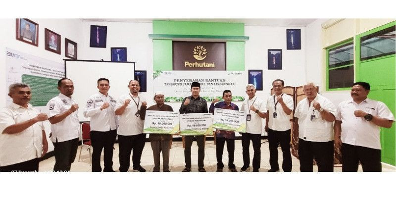 Perhutani Berikan Bantuan TJSL Non - PUMK untuk Mesjid di Kota Bandung