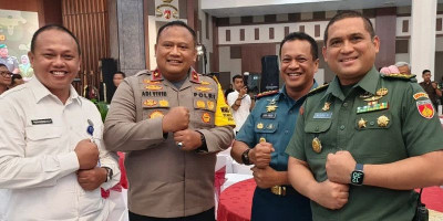 Danlanal Semarang Hadiri Acara Pisah Sambut Pergantian Pangdam IV/Diponegoro