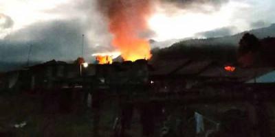 Danrem 173/PVB Tanggapi Kebakaran Masjid di Ilu Puncak Jaya