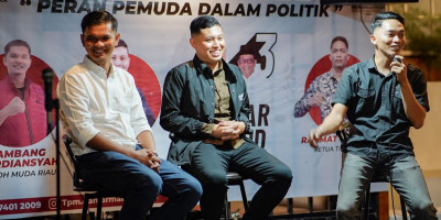 Jutan Manik Memimpin Konsolidasi Pemuda di Pekanbaru Menyokong Ganjar Mahfud