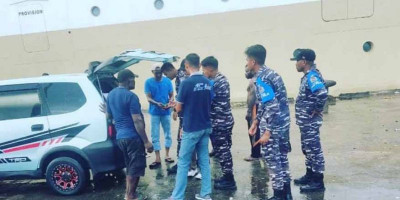 Diakhir Tahun 2023, Prajurit TNI AL Kembali Amankan Miras Ilegal Di Nabire, Papua