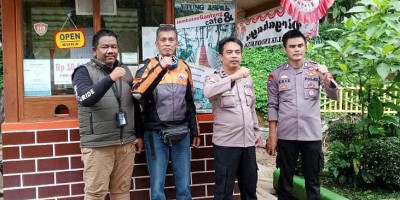 Perhutani dan Polsek Kiarapedes Patroli bersama di Wisata Langlang Panyawangan