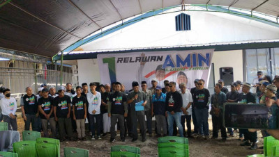 Ratusan Relawan di Luwu Timur Gelar Deklarasi Menangkan AMIN di Pilpres 2024