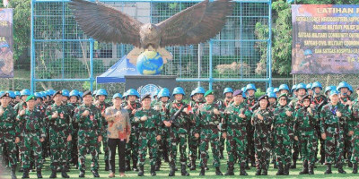 Laksanakan Misi Perdamaian PBB, Satgas TNI Digembleng untuk Siap Bertugas 