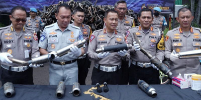 Korlantas Polri Tujukkan Keseriusan Tangani Masalah Knalpot Brong