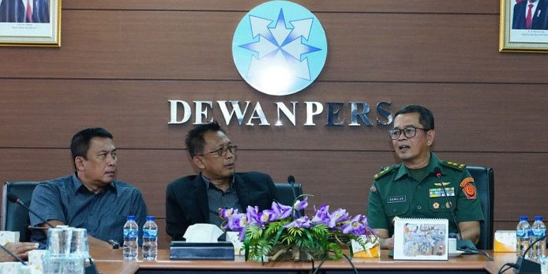 Kapuspen TNI Berharap Dapat Berkolaborasi dengan Dewan Pers Perangi Hoax