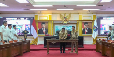 Kemendagri - Bappenas Luncurkan SEB untuk Penyelarasan RPJPN dan RPJPD 2025-2045.