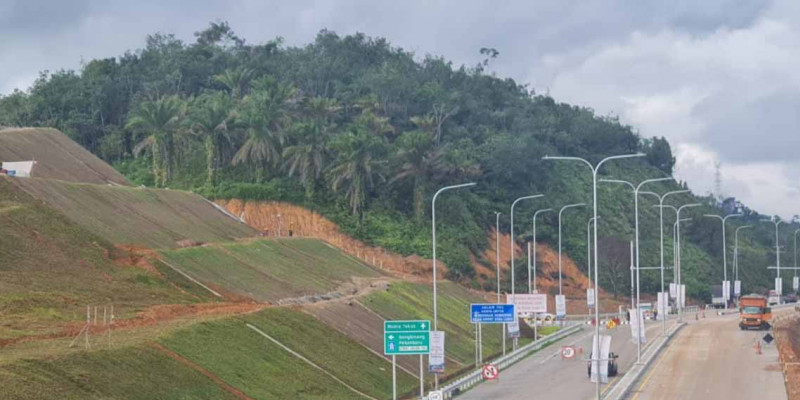 Ruas Tol Bangkinang - Pangkalan Tuntas April 2024, Konektivitas Riau - Sumbar Semakin Mantap