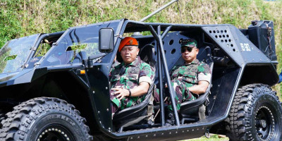 Panglima TNI Cek Kesiapan Pasukan Elite Baret Jingga Sat Bravo 90