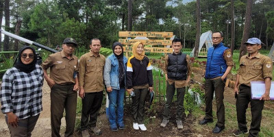 Perum Perhutani Lakukan Monev Kerjasama Wisata Nyawang Bandung 