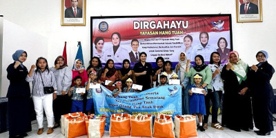 Perayaan HUT ke-77 Yayasan Hang Tuah di Lanal Semarang Dimeriahkan Berbagai Kegiatan