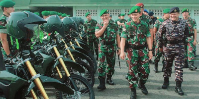 Prajurit TNI-AL di Semarang Siap Amankan Pemilu 2024