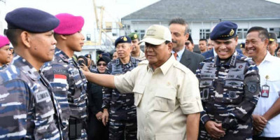 Menhan RI Lepas Prajurit Terbaik Marinir Ke Palestina