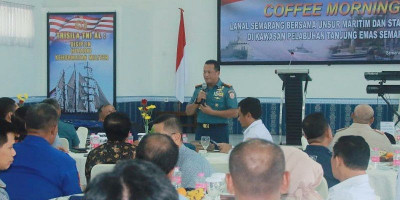 Danlanal Semarang Undang Seluruh Unsur Maritim, Ada Apa?
