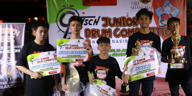 Chic's Musik Sukses Gelar Gretsch Junior Drum Competition: Menyemai Bibit Unggul di Dunia Musik