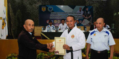Danyonarhanud 2 Kostrad Resmi Buka Kejuaraan Karate Antar Pelajar