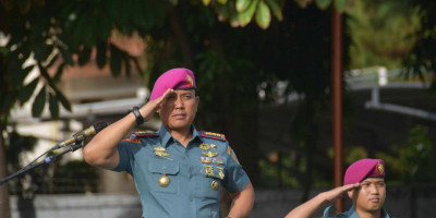 Mako Kormar Laksanakan Upacara Bendera