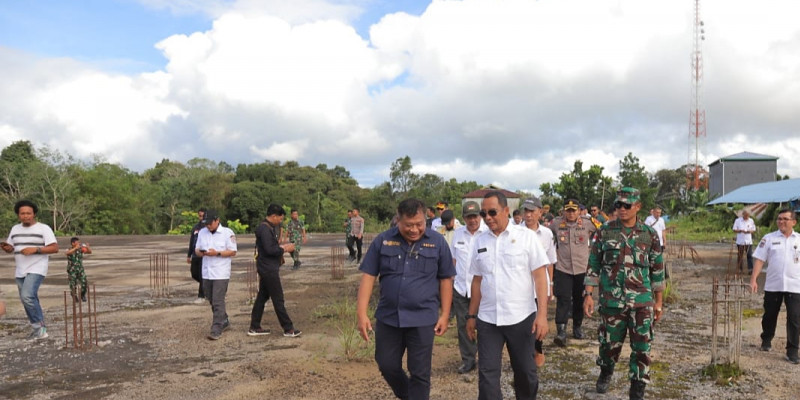 BNPP Upayakan Penyelesaian Pembangunan Infrastruktur di Kabupaten Sambas 