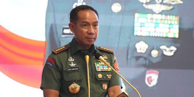Panglima TNI Hadiri Acara Penandatanganan Kontrak Pengadaan Barang dan Jasa