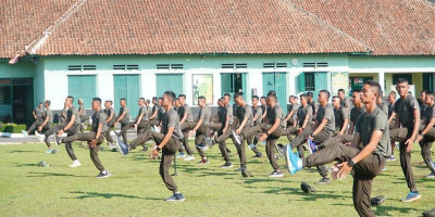 Senam SKJ 88 dan Joget Komando Prajurit Yonarmed 11 Kostrad, Ini Aksinya!