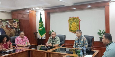 Kejaksaan Agung dan FIKOM Universitas Moestopo Jajaki Kerjasama Strategi Komunikasi Publik