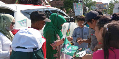 Relawan AMIN Sidoarjo Masif Patrol Desa, Ajak Masyarakat Satu Suara Perubahan
