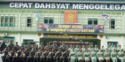 Yonarmed 11 Guntur Geni Kostrad Terima Kunjungan Pangkostrad Letjen TNI Muhammad Saleh Mustafa
