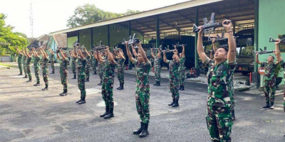 Senam Senjata Prajurit Menarmed 2 Kostrad, Ini Manfaatnya 