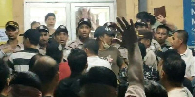 Direktur Utama PT Reka Rumanda Agung Abadi Dihadang Preman