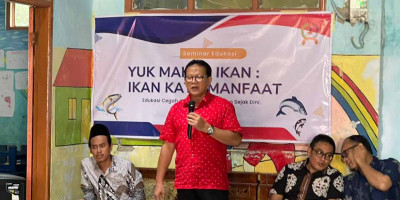 Seminar Forum Indramayu Studi, Prof Rokhmin Dahuri: Lawan Stunting dengan Konsumsi Ikan