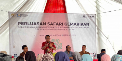 Perluasan Safari Gemarikan, Prof Rokhmin Dahuri: Tingkatkan Protein Hewani Untuk Mencegah Gizi Buruk