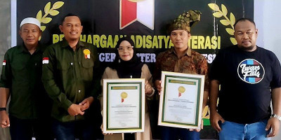 Hebat! Dua Putra Langkat Sabet Penghargaan Adisatya Literasi dari BALIN