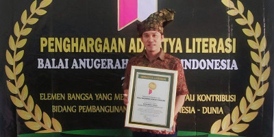 Muhammad Faisal, Pionir Literasi dari Langkat Raih Anugerah Bergengsi dari BALIN