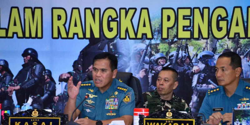 Kasal Tinjau Kesiapan Gelar Kekuatan TNI AL Dalam Rangka Pemilu 2024