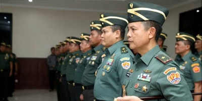 Panglima TNI Rotasi dan Mutasi 33 Perwira Tinggi TNI-AD  
