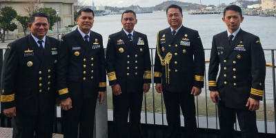 Pangkoarmada RI Hadiri Sertijab  Commander of U.S. 7th Fleet