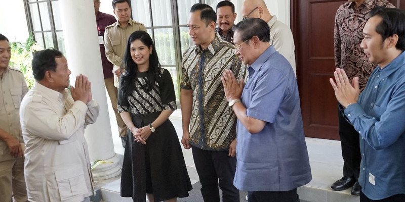 Prabowo Temui SBY dan Keluarga di Pacitan, Ada Apa?