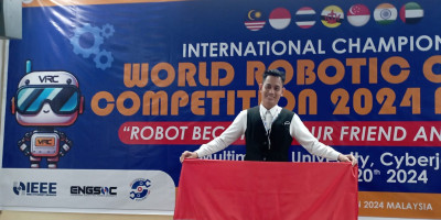 SMK 2 Palembang Berhasil Bawa Pulang Juara 1 Runner Up of Creative Robotic