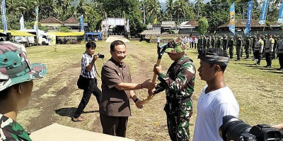 Genderang Perang Dimulai Prajurit Kodim 1623/Karangasem Siap Tempur
